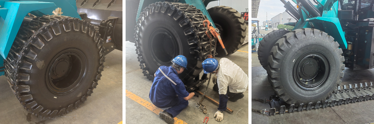 Кованые гусеницы для техники Shanhe Intelligent Кованые гусеницы для техники Shanhe Intelligent