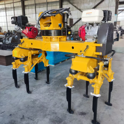 Трамбовка балласта 