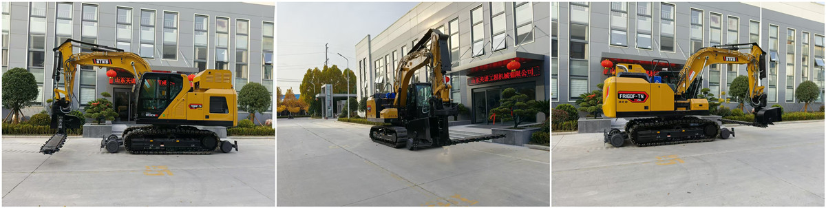 Подрезчик балласта для железнодорожного экскаватора