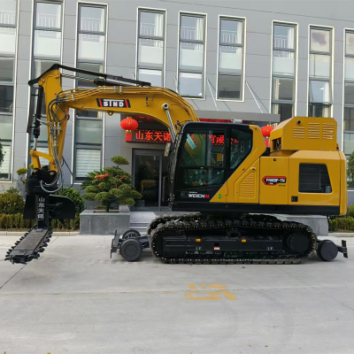 Подрезчик балласта для железнодорожного экскаватора