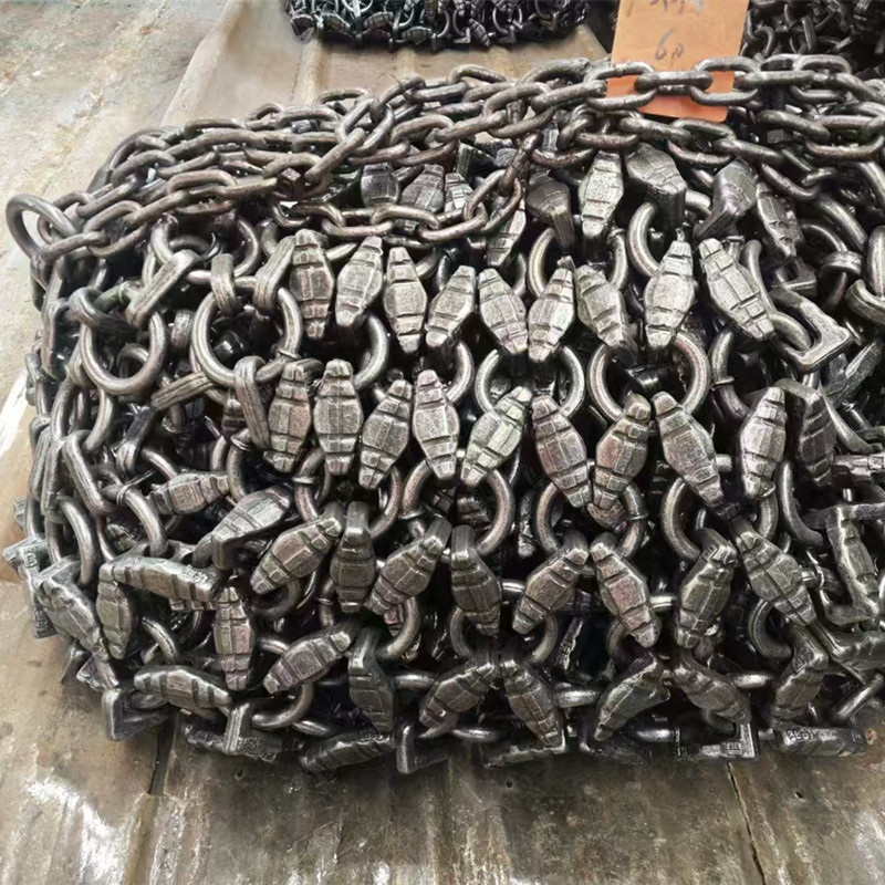 Защитные цепи для шин погрузчика 23.5-25 