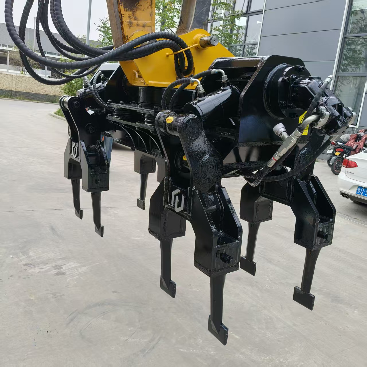 Машина для трамбовки балласта на железных дорогах