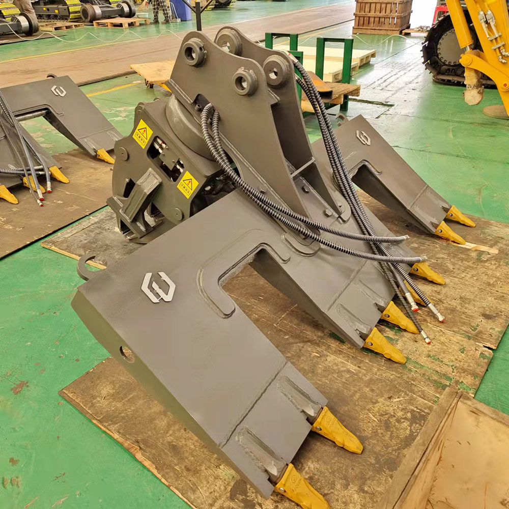 захват для шпал экскаватора