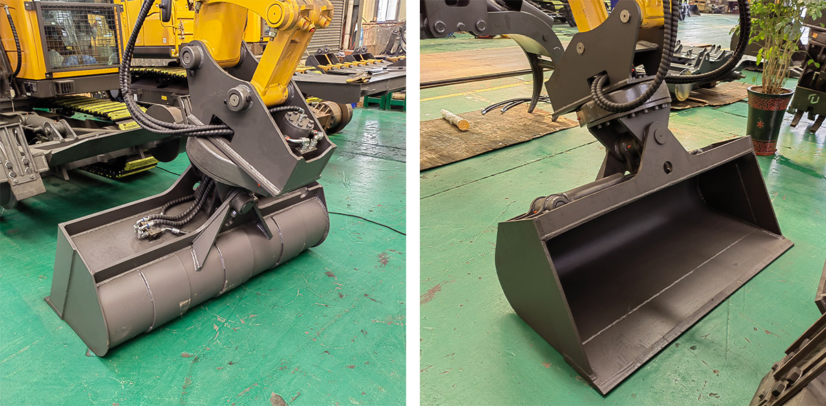 Поворотный планировочный ковш Поворотный планировочный ковш