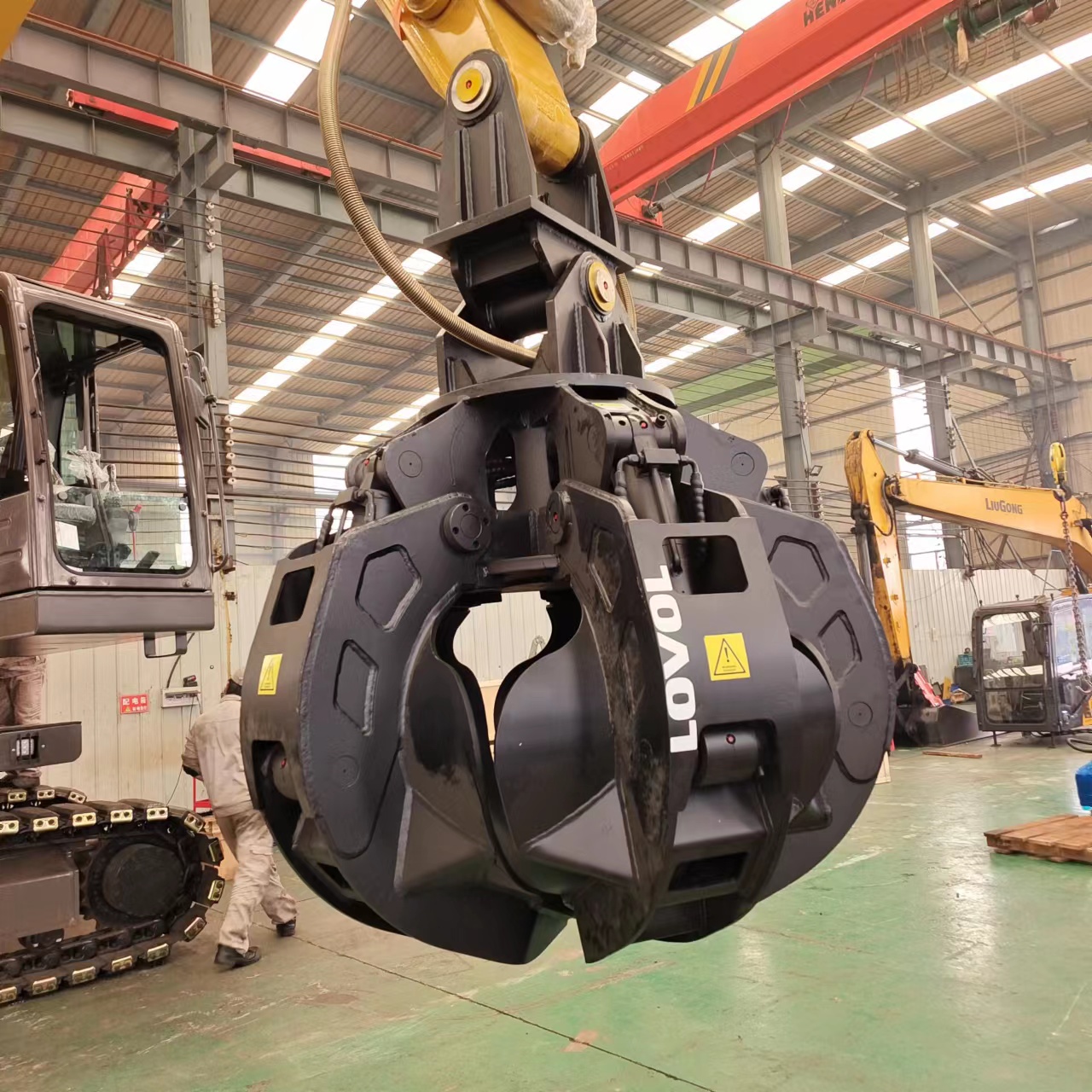 стальной захват экскаватора стальной захват экскаватора