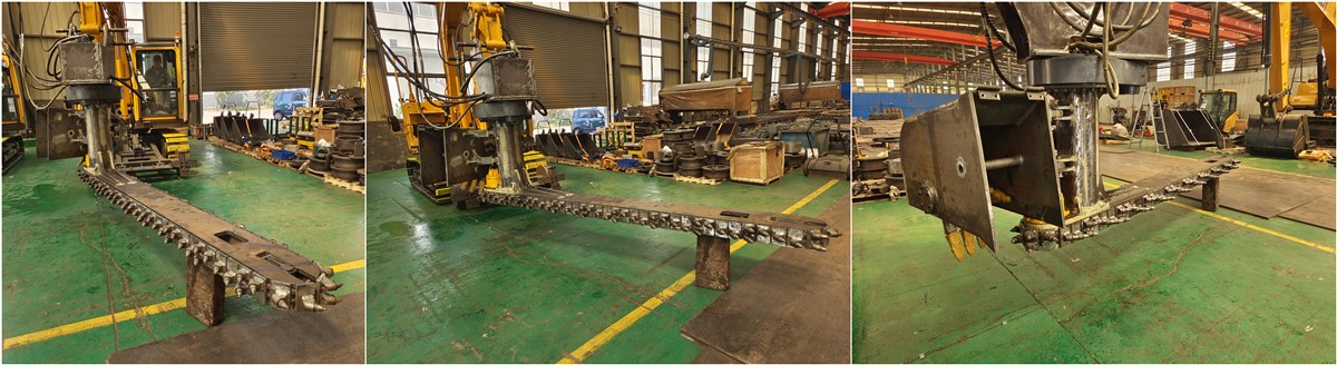 Железнодорожный экскаватор с балластом Undercutter