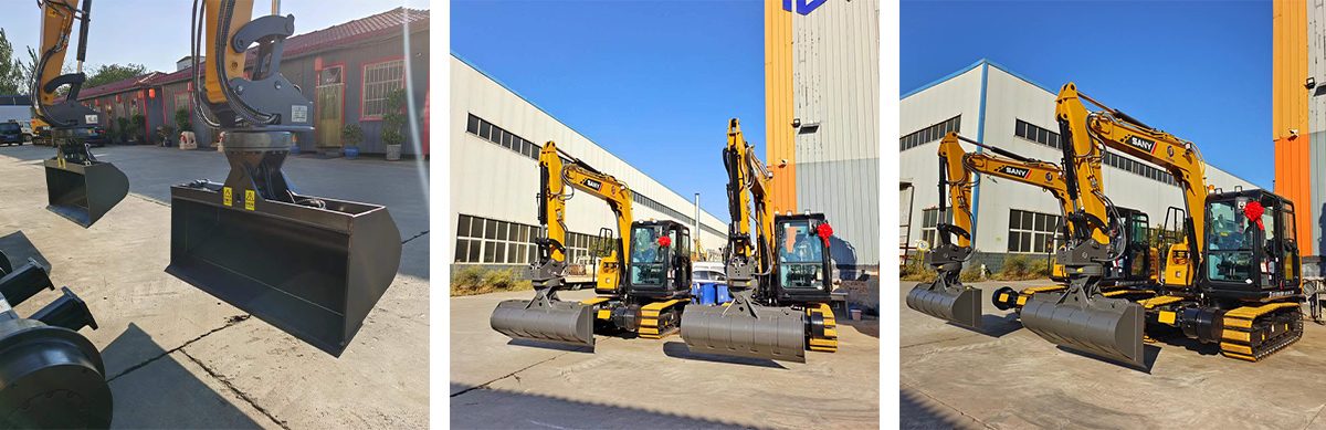 Поворотный планировочный ковш Поворотный планировочный ковш