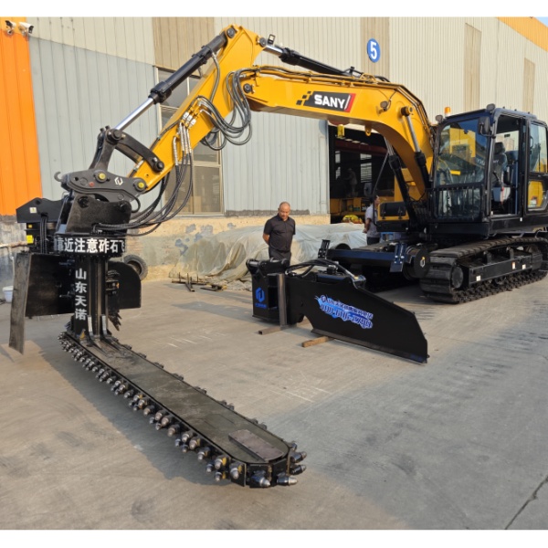 балластный бластер подрезатель железнодорожный экскаватор крепление