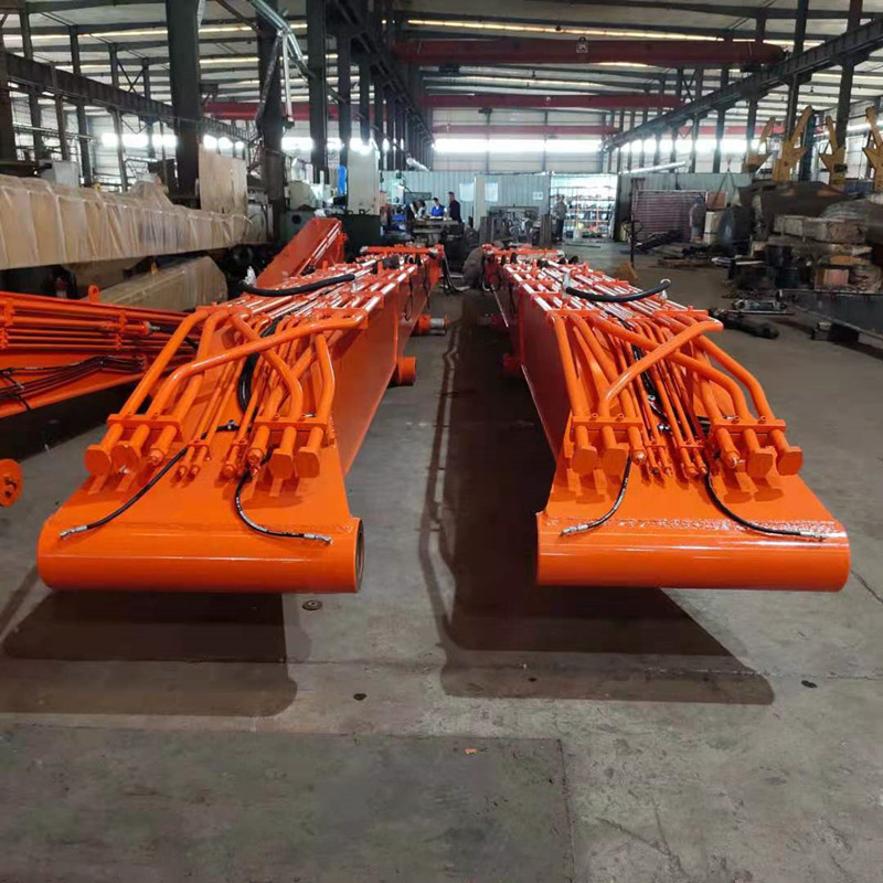 Сваебойный рычаг экскаватора