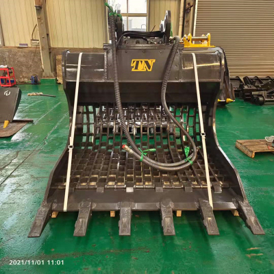 ковш экскаватора с высокой частотой сортировки