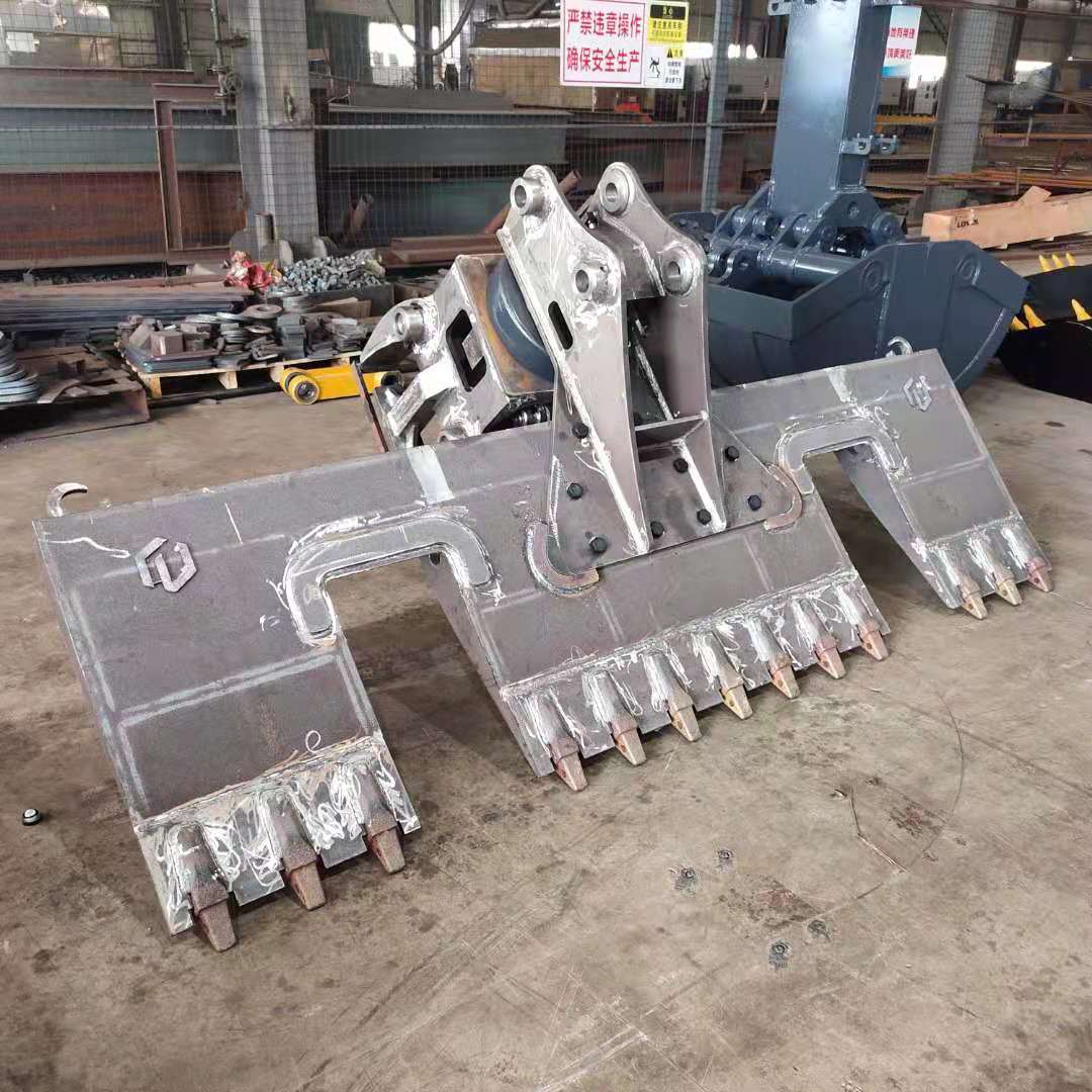 захват для шпал экскаватора