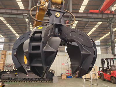 экскаватор скрап граббер