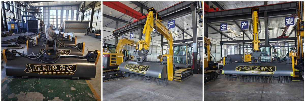 Машина для подметания железнодорожных путей Машина для подметания железнодорожных путей