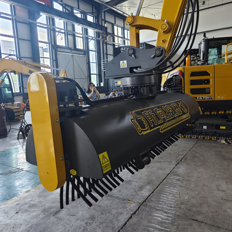 Машина для подметания железнодорожных путей