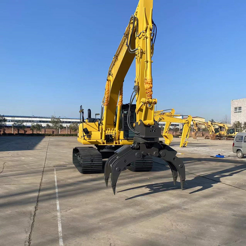 захват для камней на экскаватор