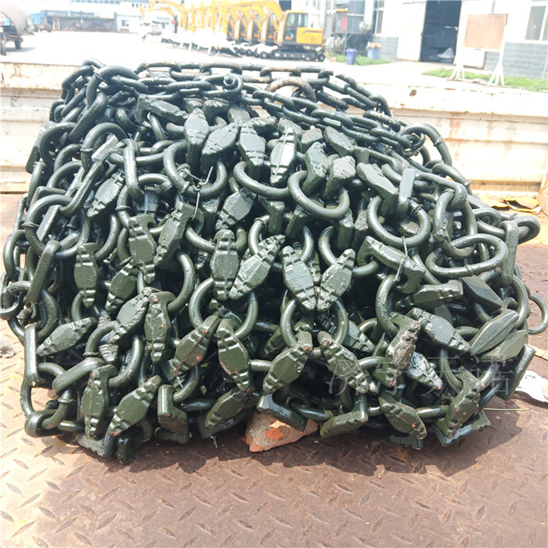 Защитная цепь для шин погрузчика