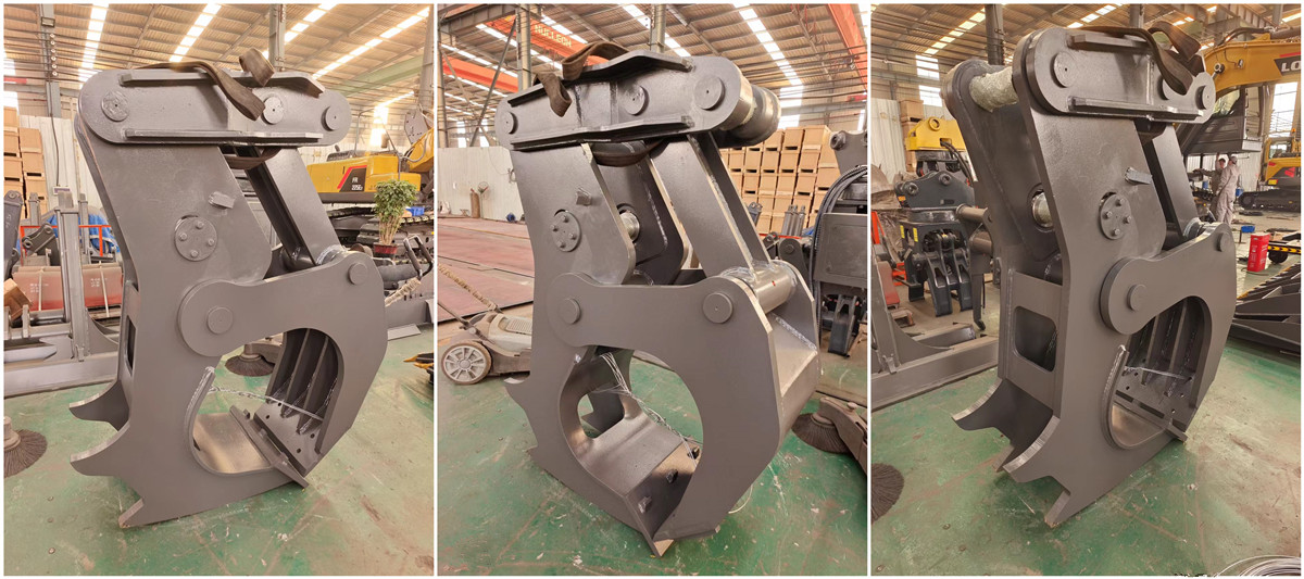 клещи для дерева экскаватора