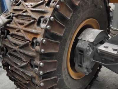 Гусеница для защиты погрузчика