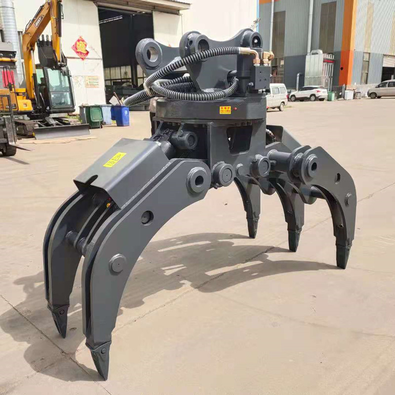 захват для камней на экскаватор