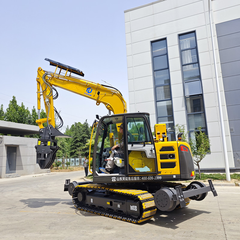 Машина для смены шпал