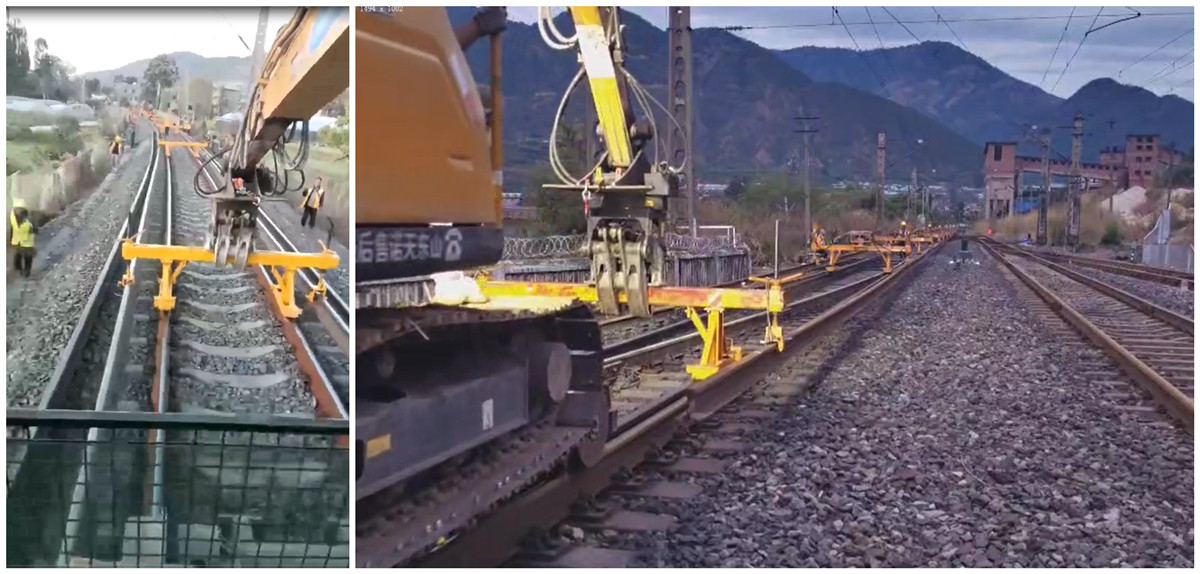 Кран портальный (козловой) для смены рельс  Кран портальный (козловой) для смены рельс