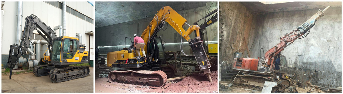 туннельная стрела экскаватора