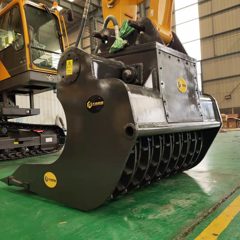 ковш экскаватора с высокой частотой сортировки