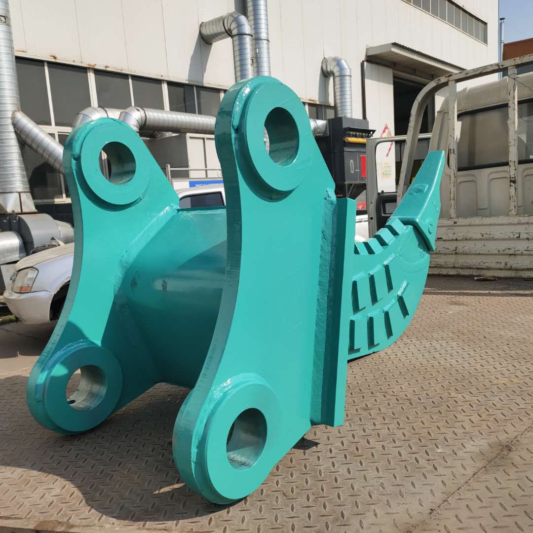 excavator and pull it