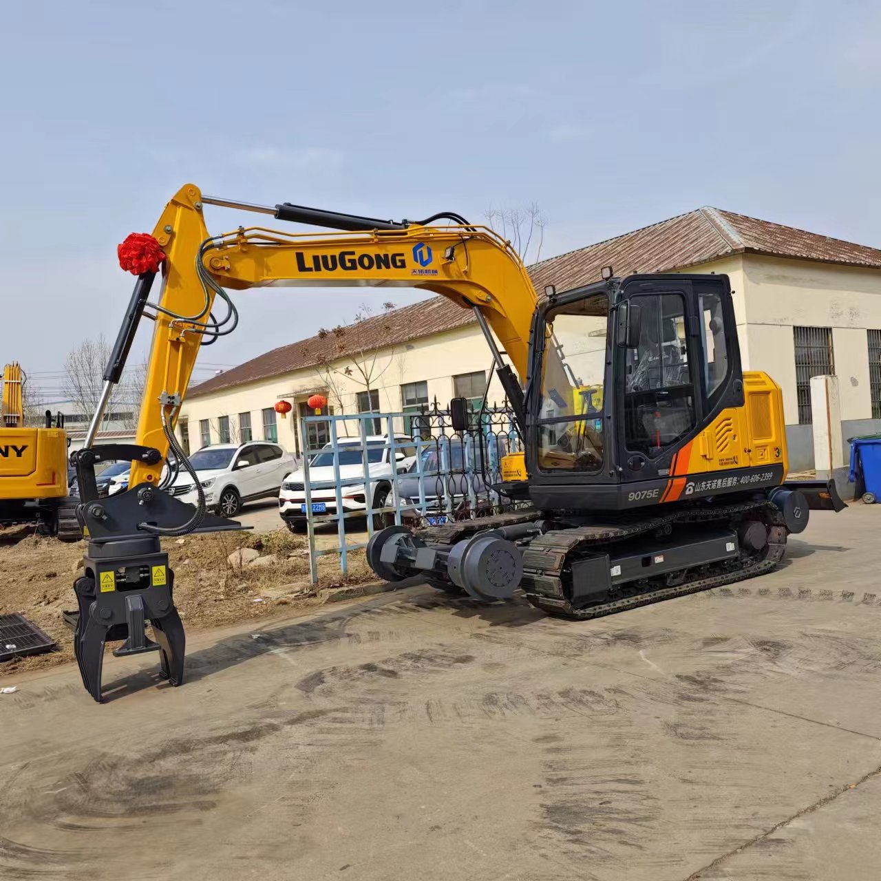 железнодорожного экскаватора 