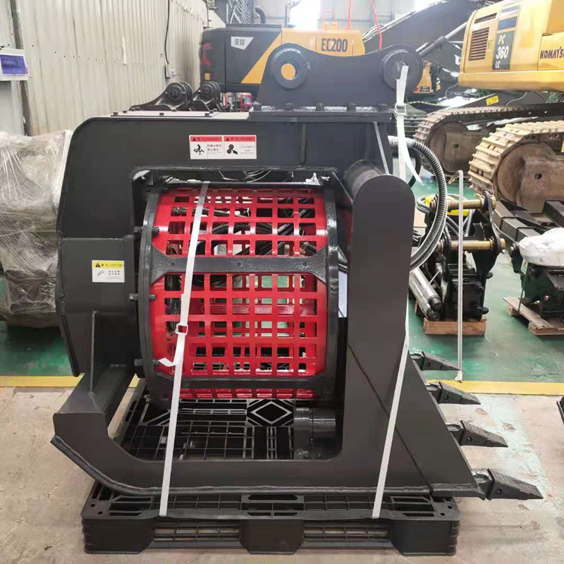 ротационный сортировочный ковш экскаватора