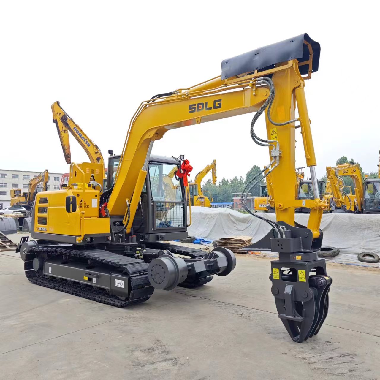 железнодорожного экскаватора 