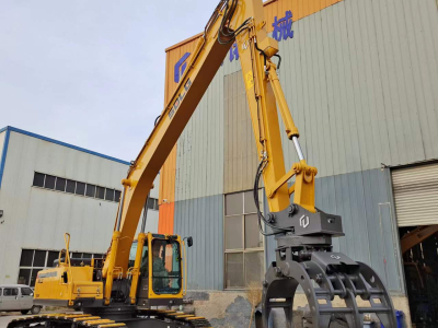 Длинный экскаватор