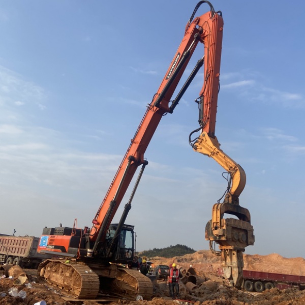 Сваебойный рычаг экскаватора Сваебойный рычаг экскаватора