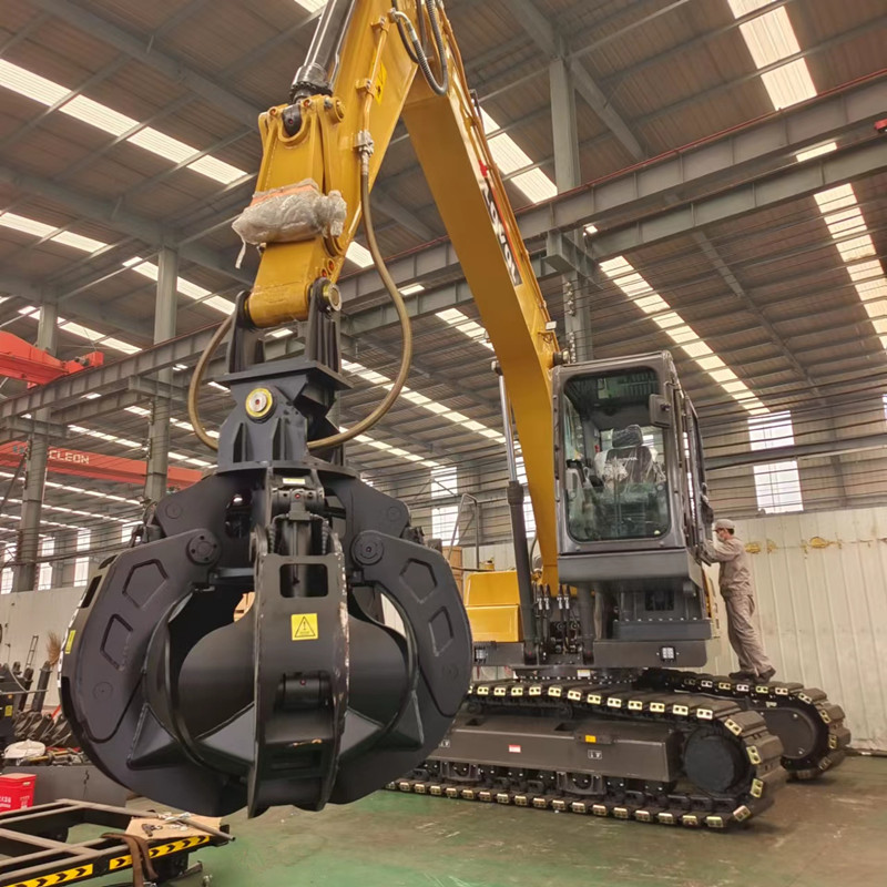 стальной захват экскаватора