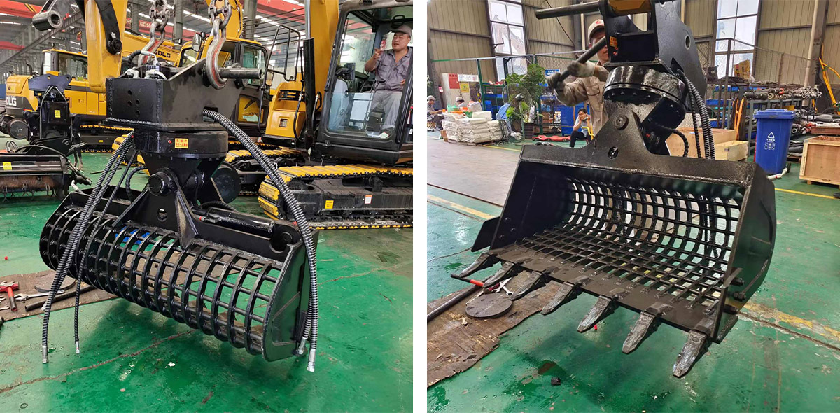 Поворотный планировочный ковш Поворотный планировочный ковш