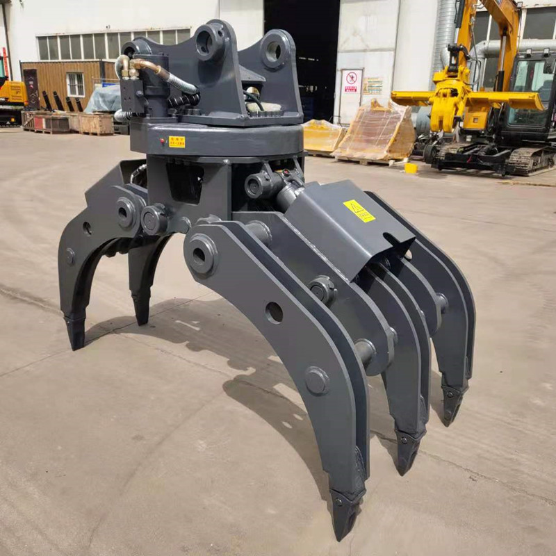 захват для камней на экскаватор