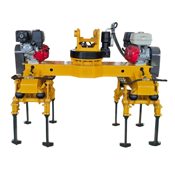 Трамбовка балласта 