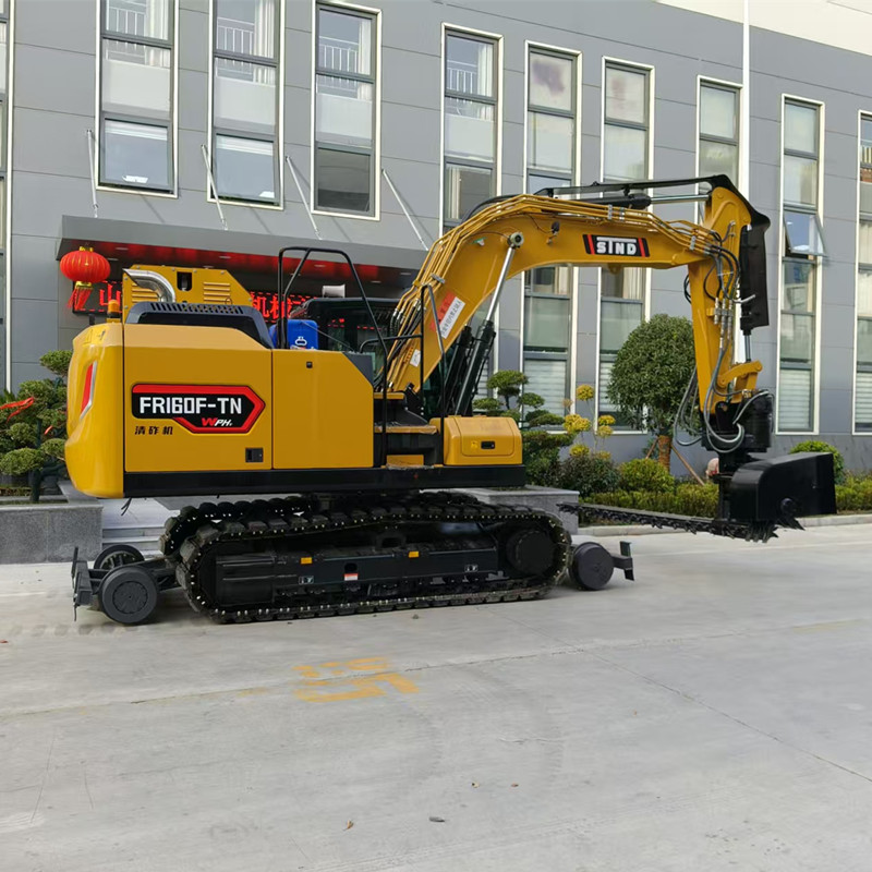 Подрезчик балласта для железнодорожного экскаватора