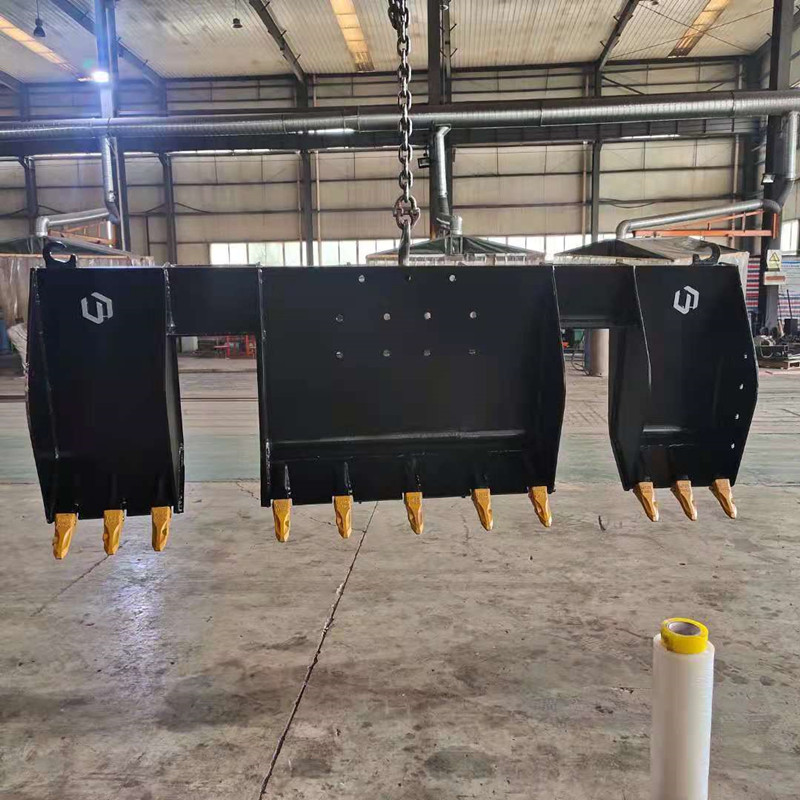 Железнодорожный экскаваторный ковш-совок