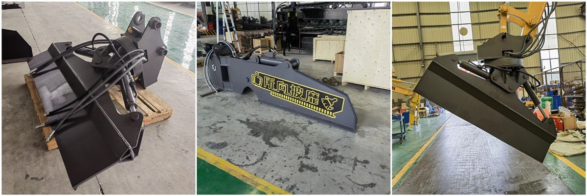 Машина для очистки откосов железнодорожного экскаватора Машина для очистки откосов железнодорожного экскаватора