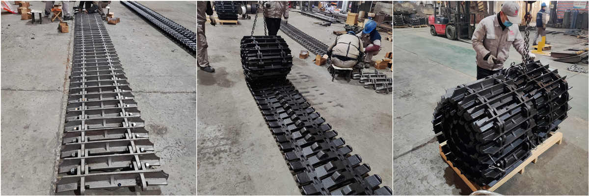 Противоскользящая гусеница для самосвала Противоскользящая гусеница для самосвала
