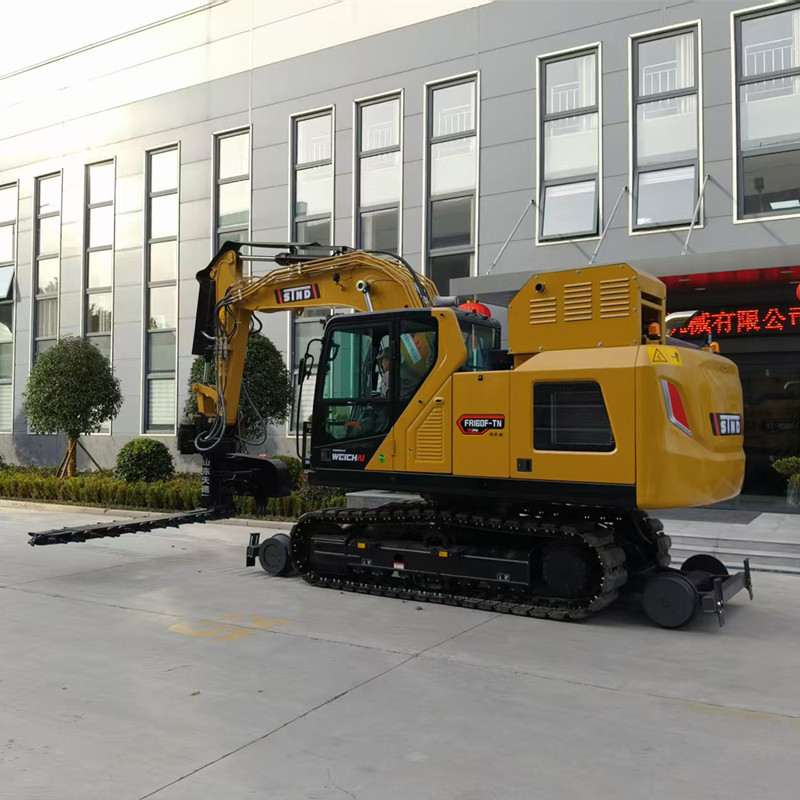 Подрезчик балласта для железнодорожного экскаватора