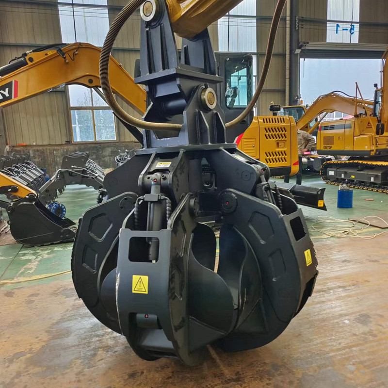 стальной захват экскаватора