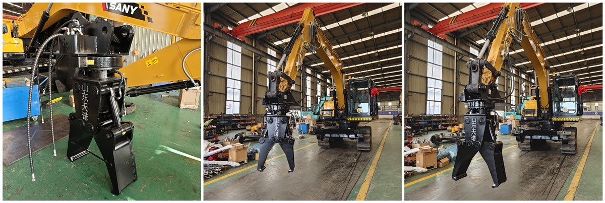 Захват рельсовый для железнодорожного экскаватора Захват рельсовый для железнодорожного экскаватора