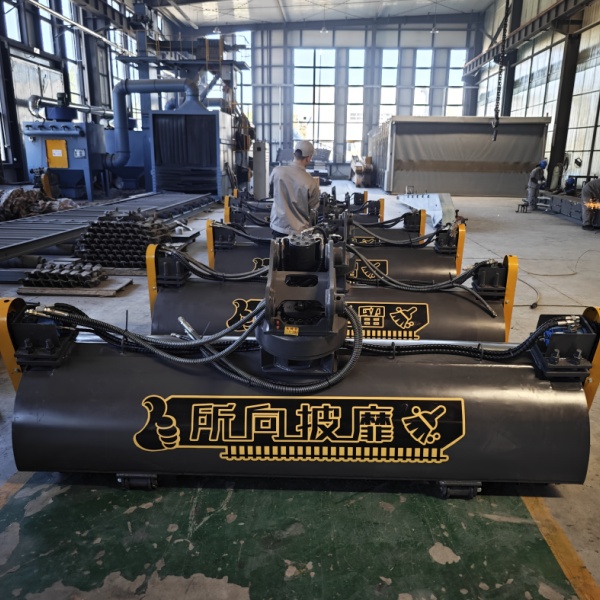 Машина для подметания железнодорожных путей